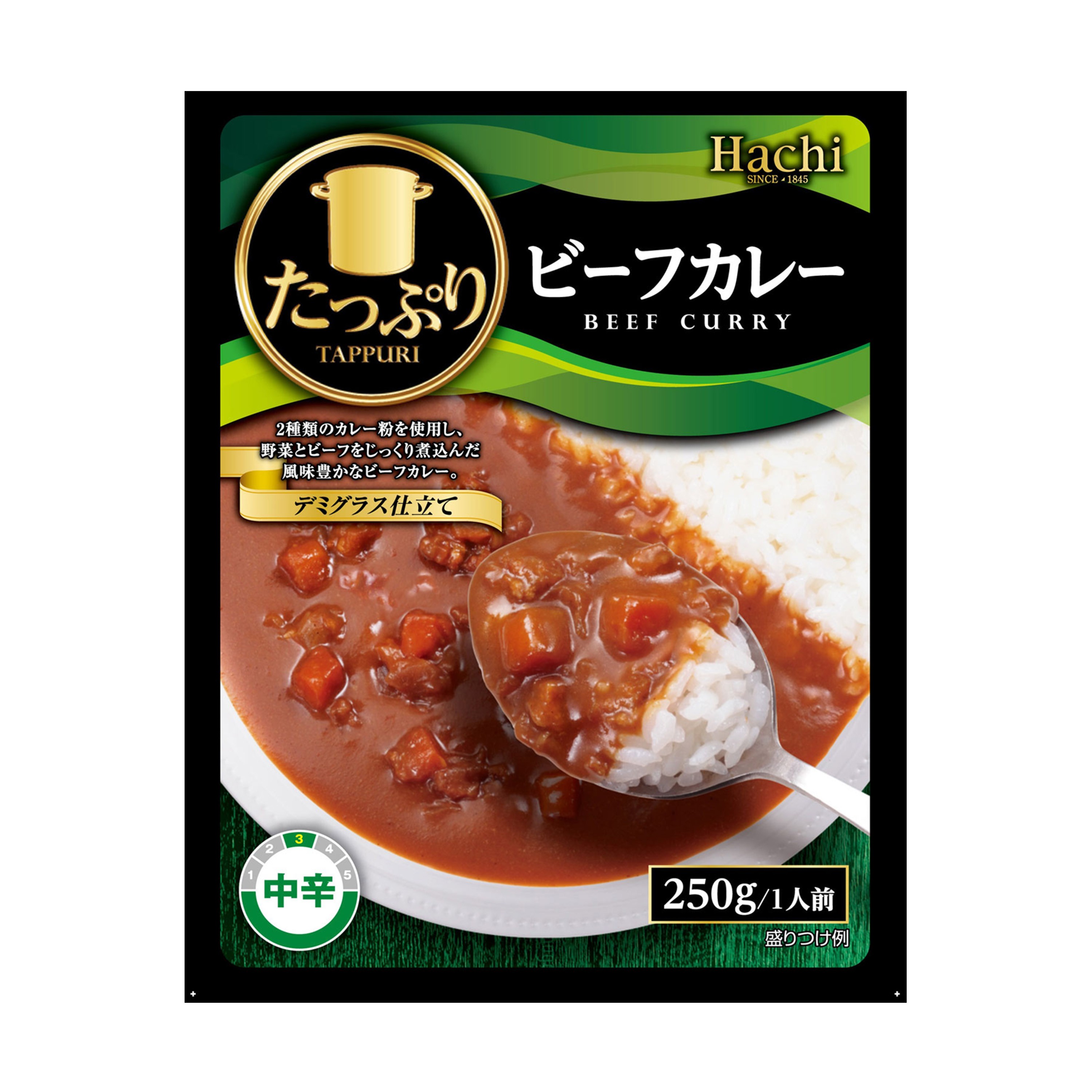 HACHI 辛口即食牛肉咖喱